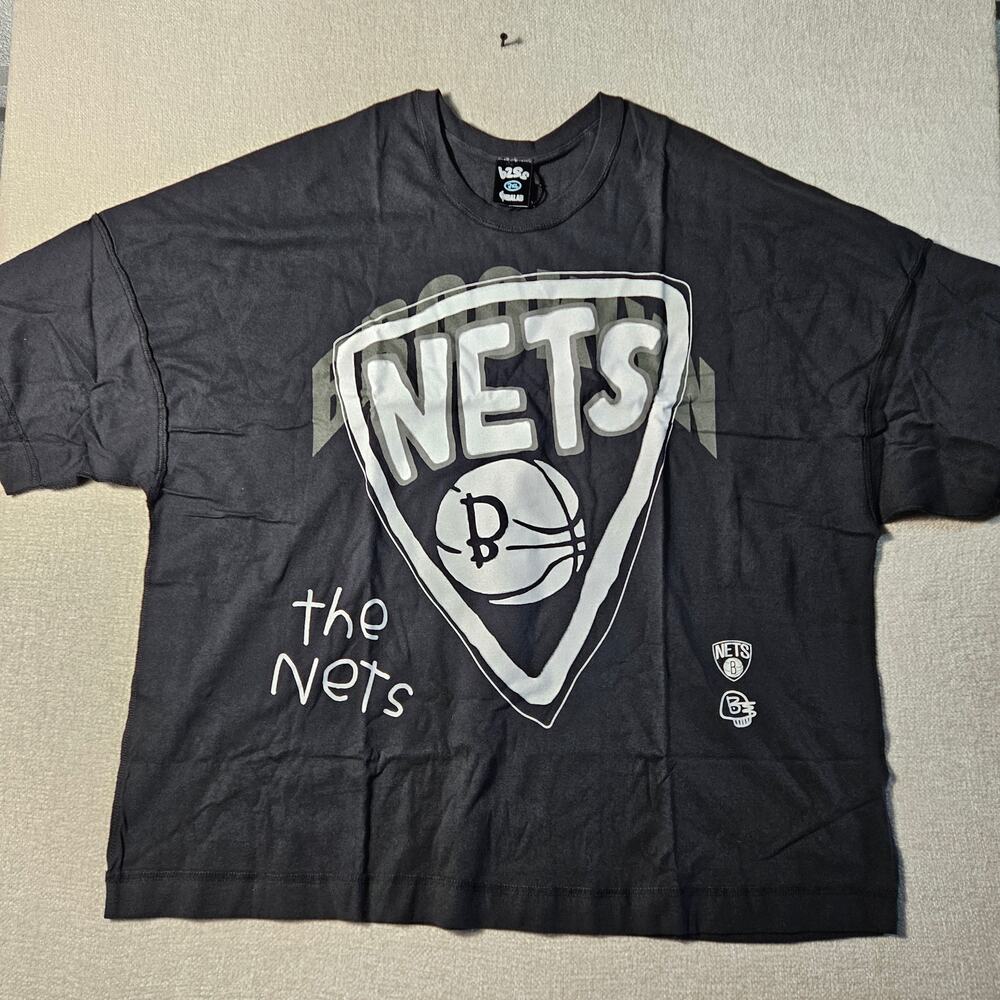 Shoe Palace Brooklyn Nets NBA Oversized Shirt Mens 3XL NWT Licensed